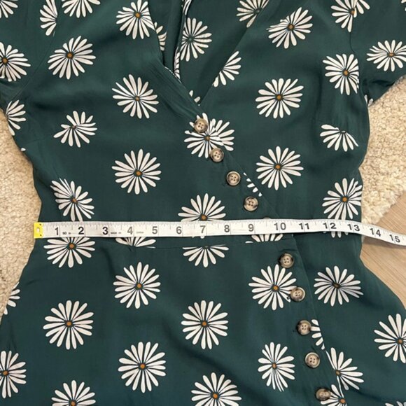 Madewell Daisy Button Up Wrap Dress - Picture 9 of 11